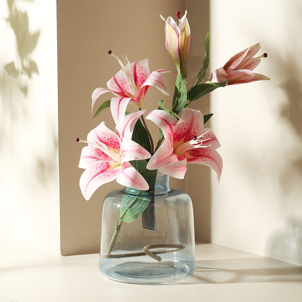 Wild Lily Faux Stem - Pale Purple