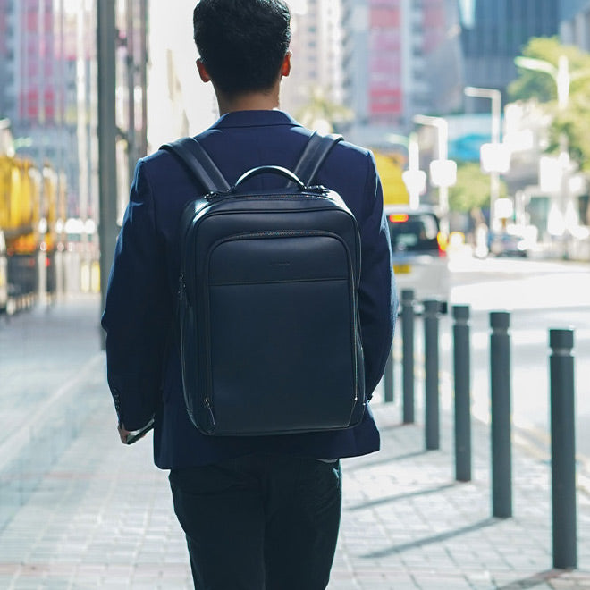 Windsor Business Backpack - Navy