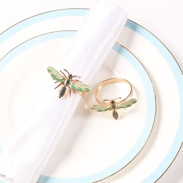 Wings Napkin Rings, Set of 6