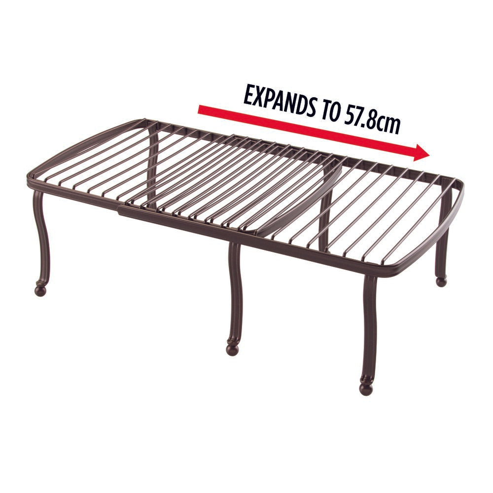 York Expandable Shelf - Smoke