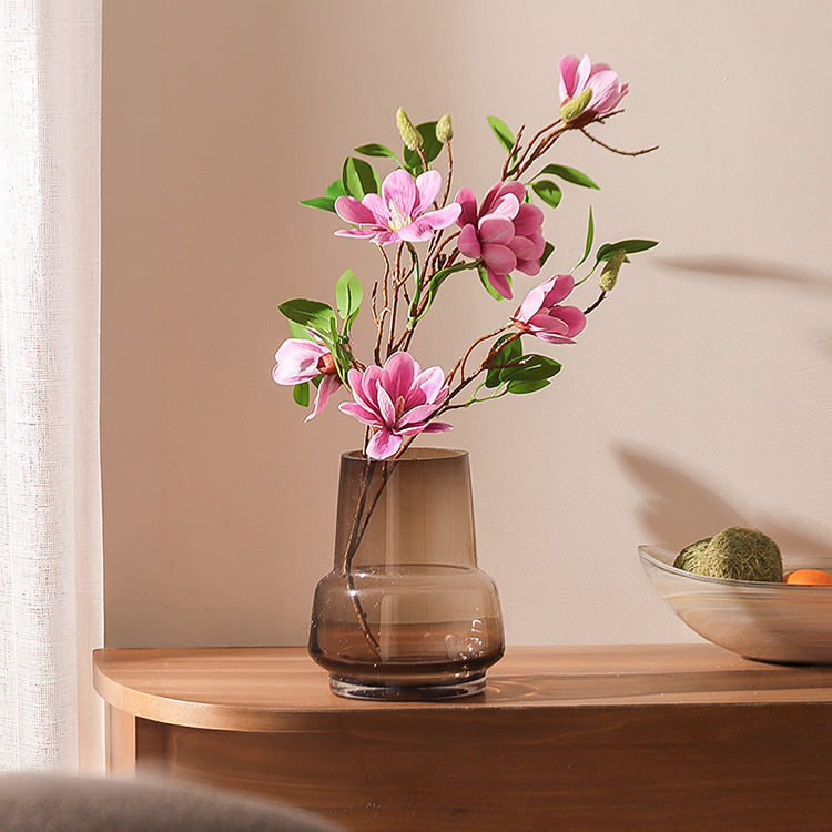 Yulan Magnolia Faux Stem - Purple