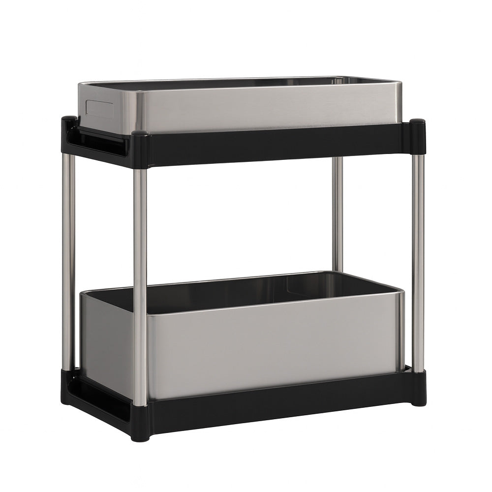 Zeno 2-Tier Sliding Storage Organizer