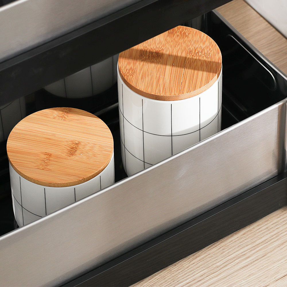 Zeno 2-Tier Sliding Storage Organizer