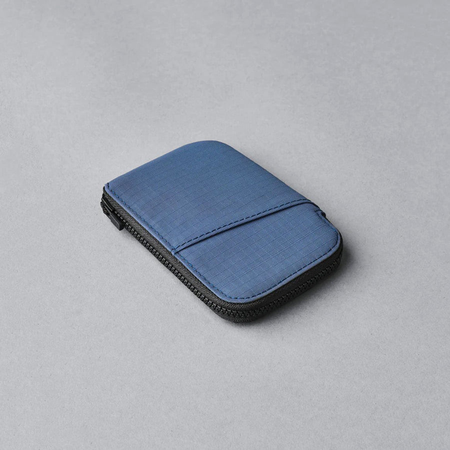 Zip Card Pouch - Axoflux Blue