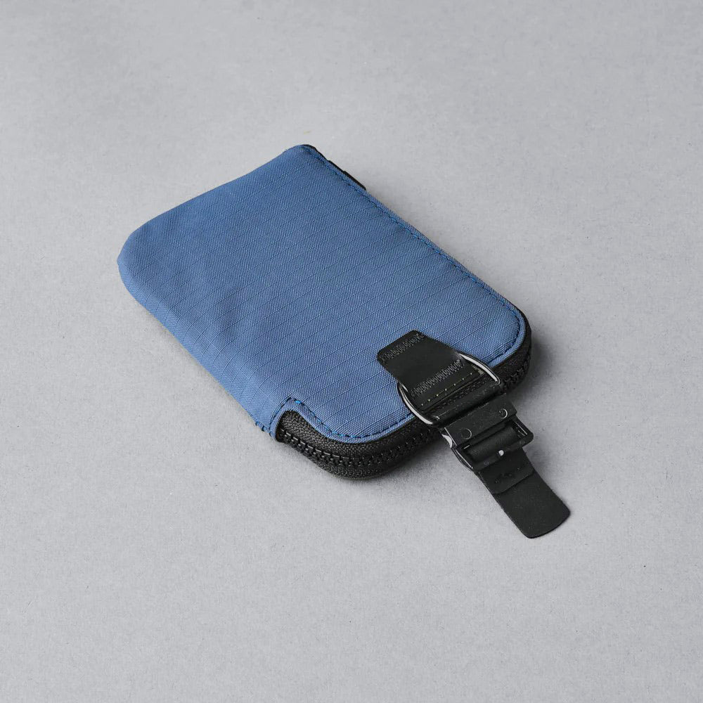 Zip Card Pouch - Axoflux Blue