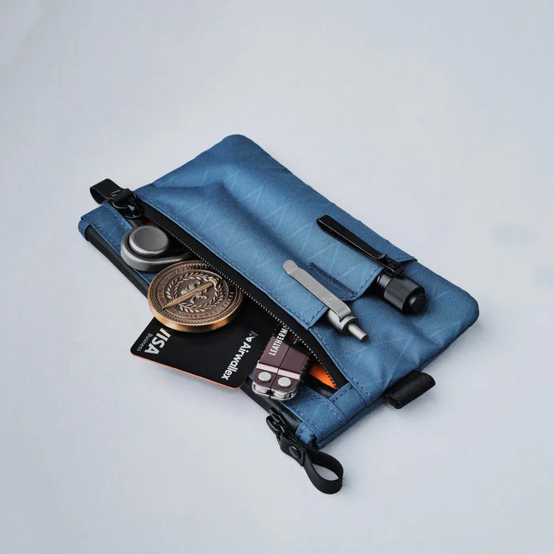 Zip Clutch - Ocean Blue RX30