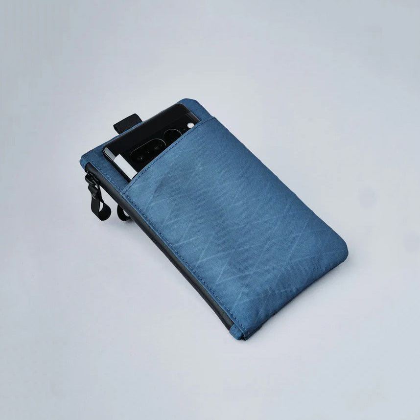 Zip Clutch - Ocean Blue RX30