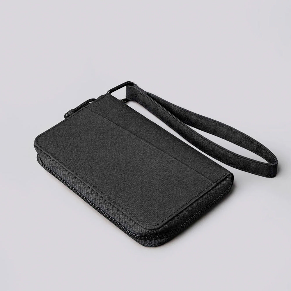 Zip Passport Wallet - Axogrid Black