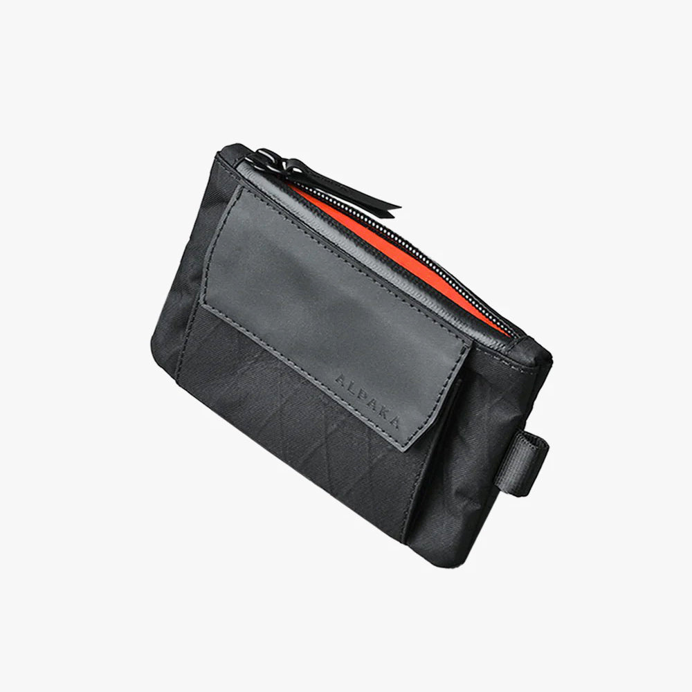 Zip Coin Pouch - Black VX21