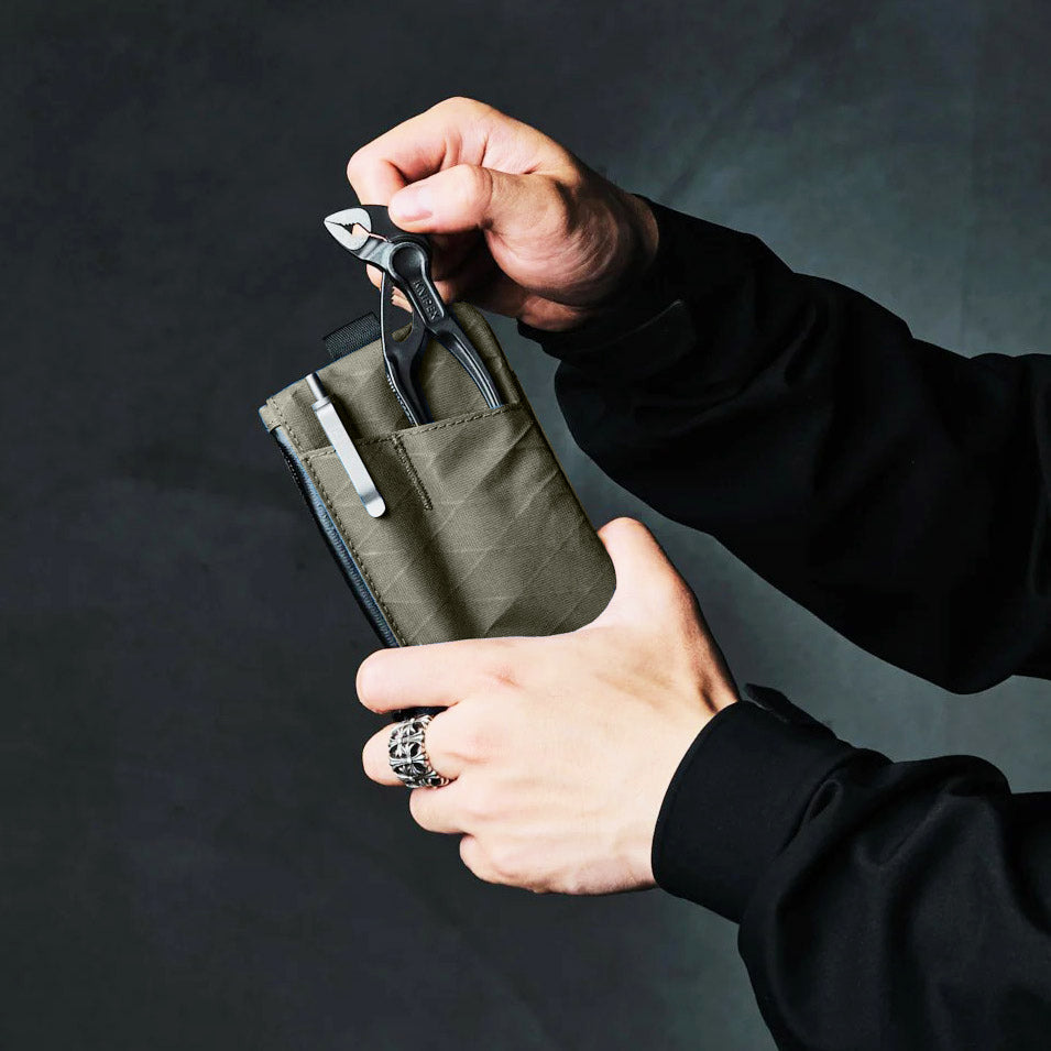 Zip Pouch Pro - Dark Green VX21