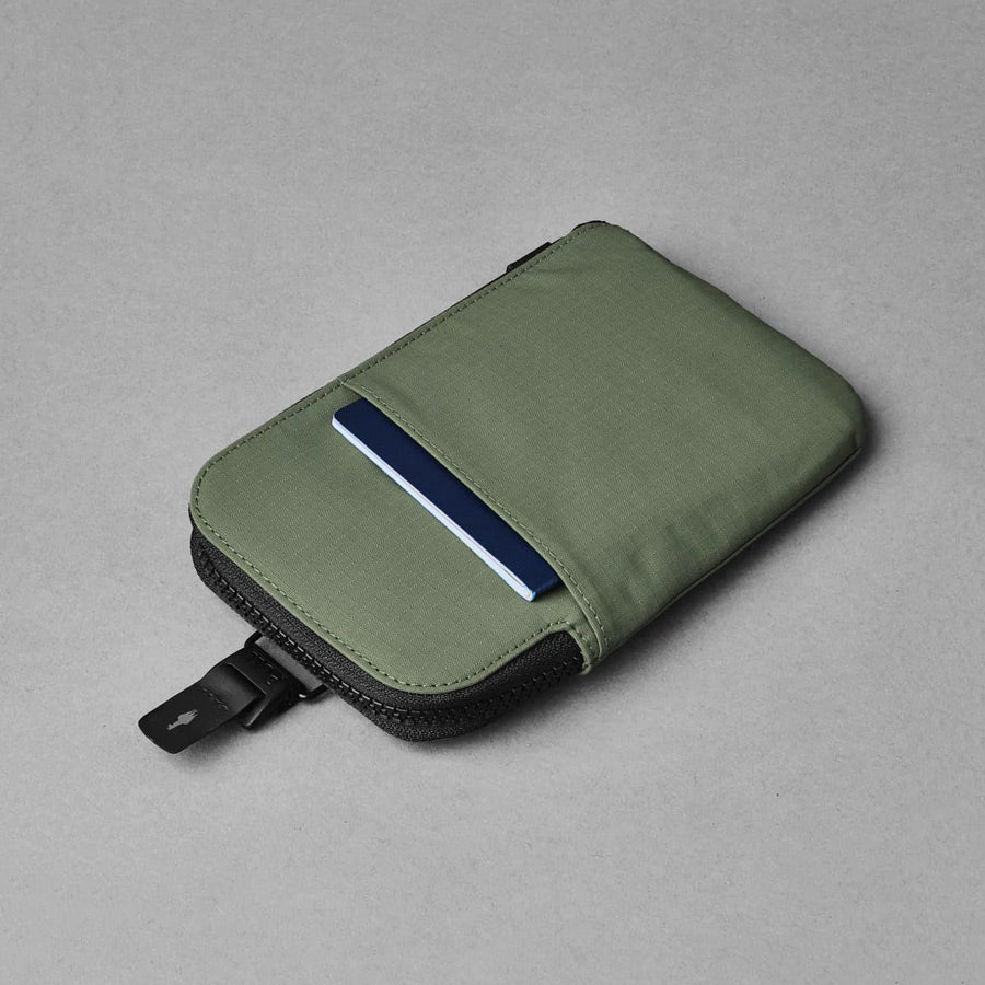 Zip Travel Wallet - Axoflux Green