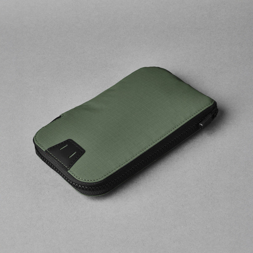 Zip Travel Wallet - Axoflux Green