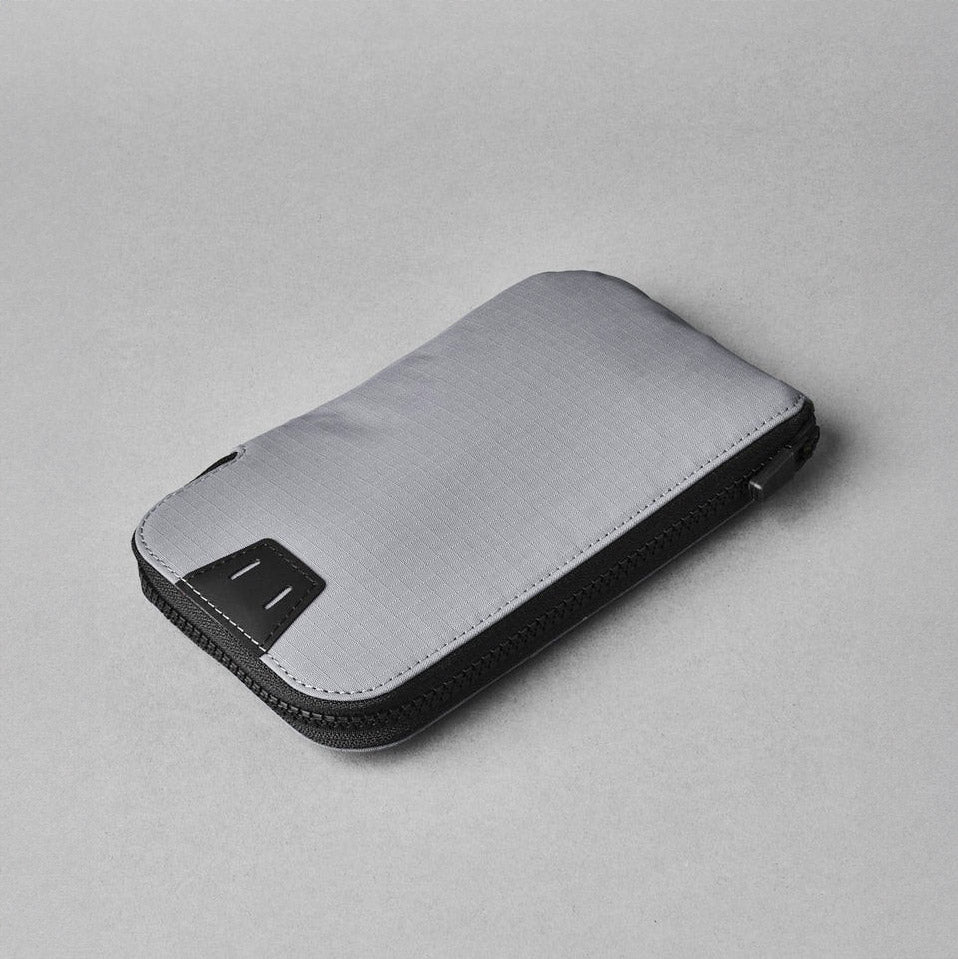 Zip Travel Wallet - Axoflux Grey
