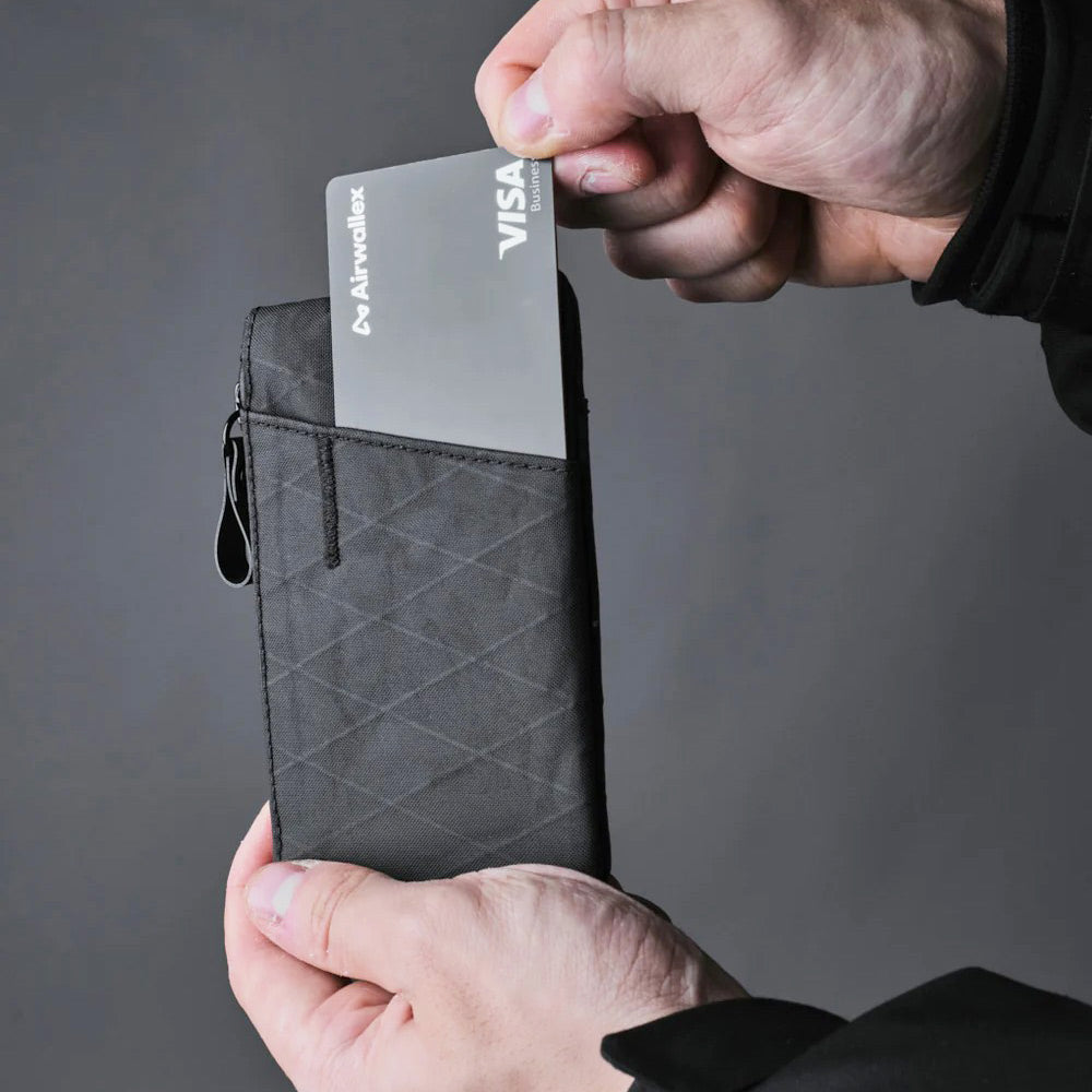 Zip Card Holder - Black VX21