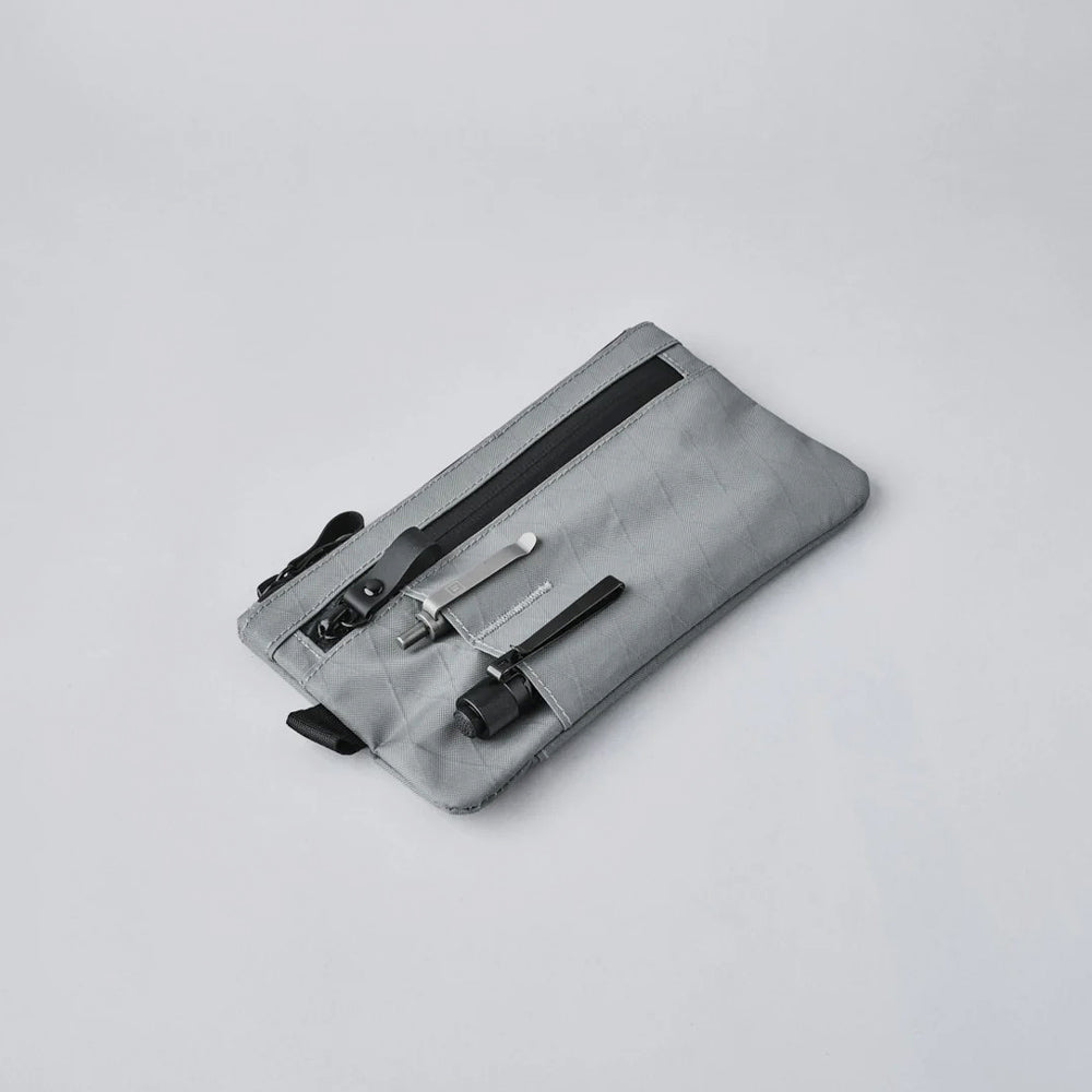 Zip Clutch - Grey VX21