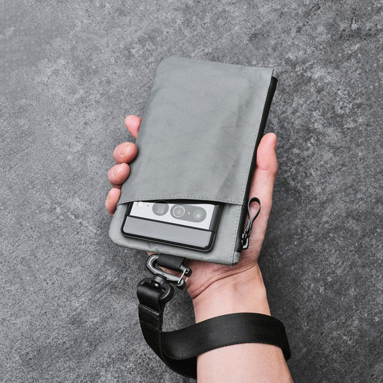 Zip Clutch - Grey VX21