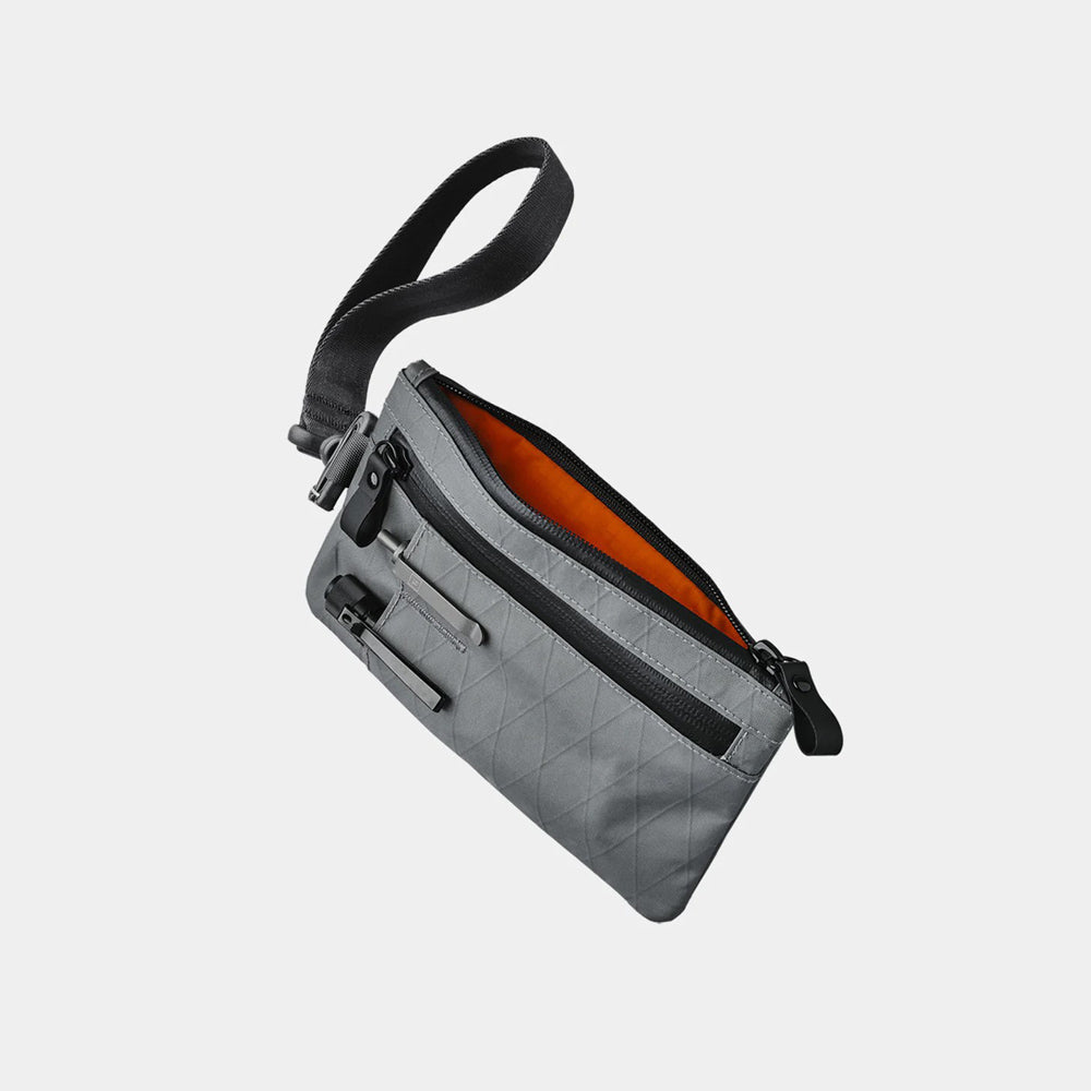 Zip Clutch - Grey VX21