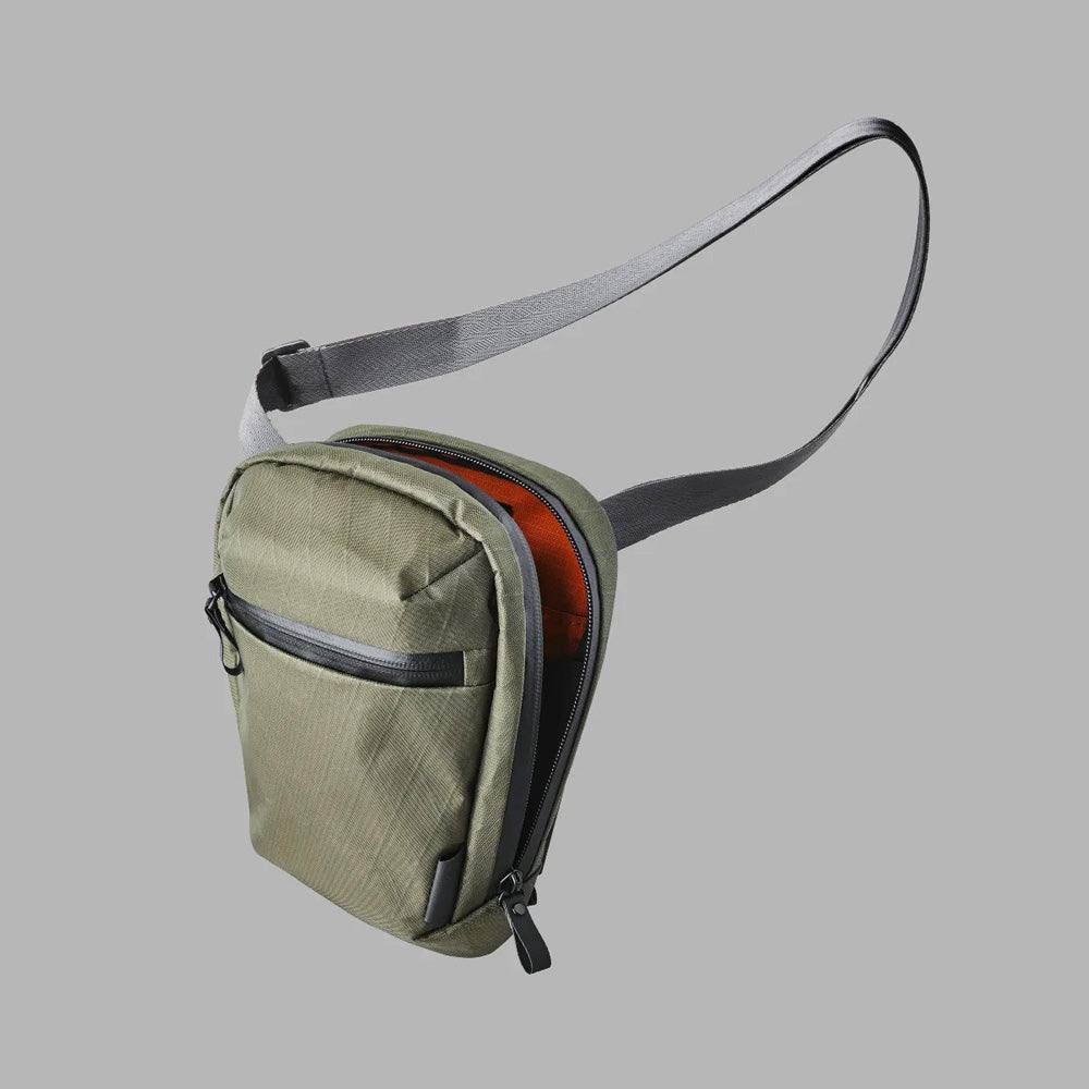 Alpaka Vertical Sling Bag - Green VX21