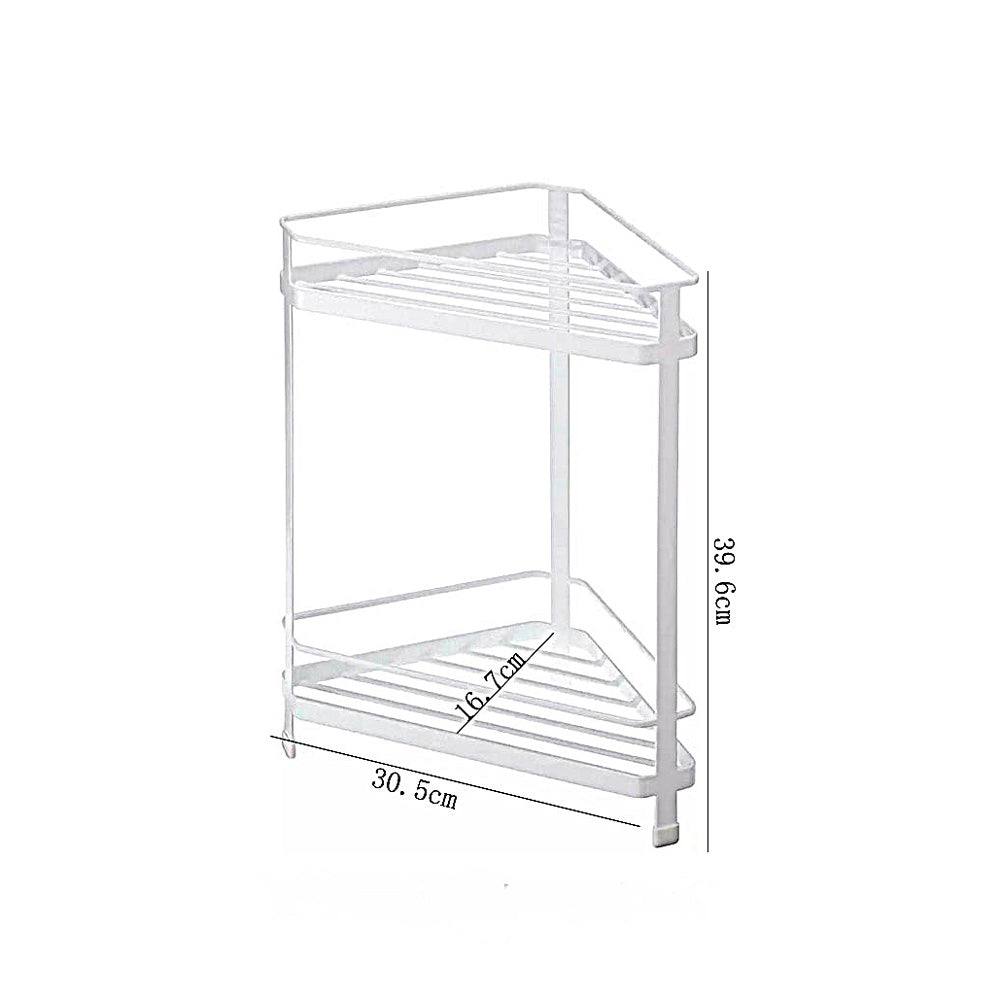 Arhat Organizers Corner Storage Shelf - White