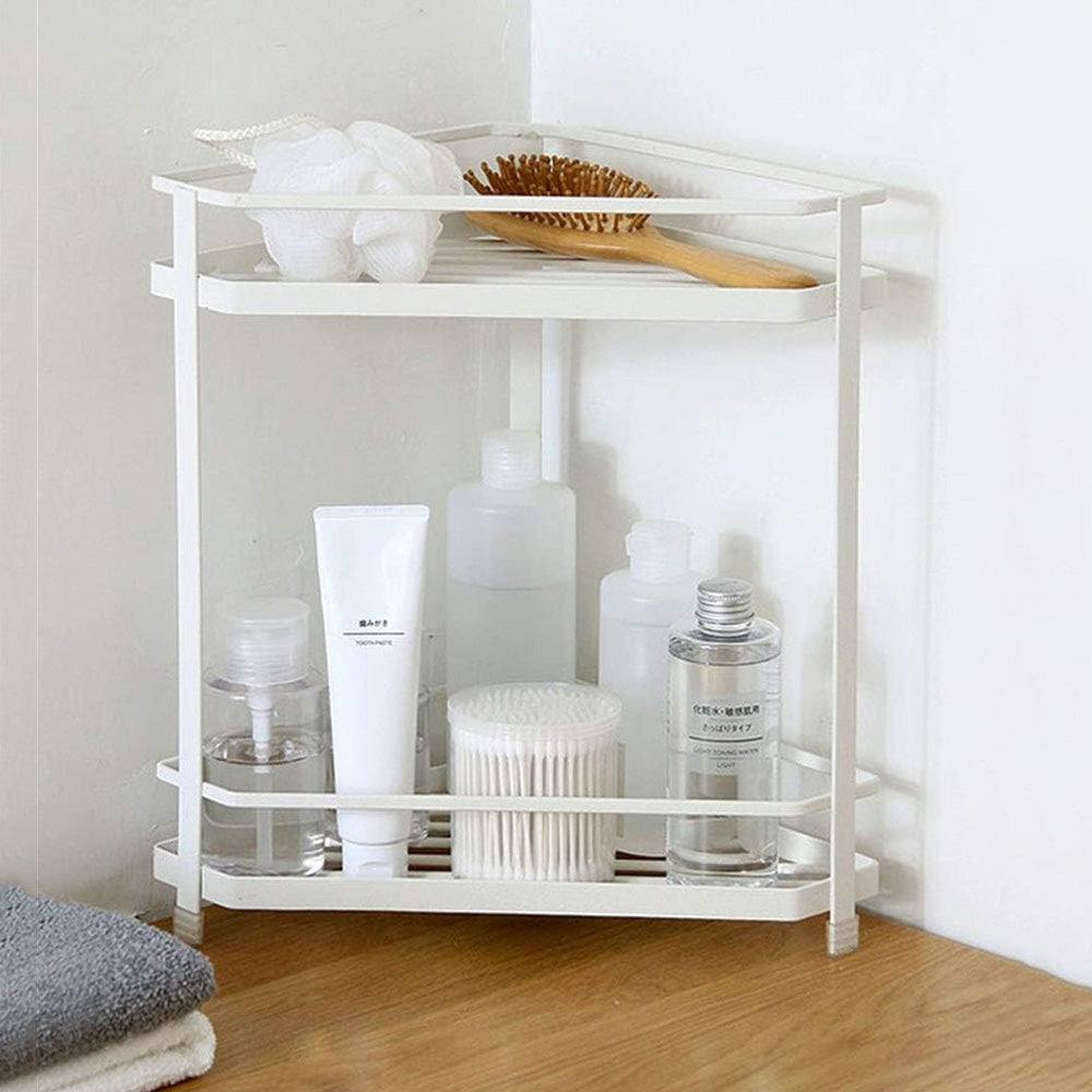 Arhat Organizers Corner Storage Shelf - White