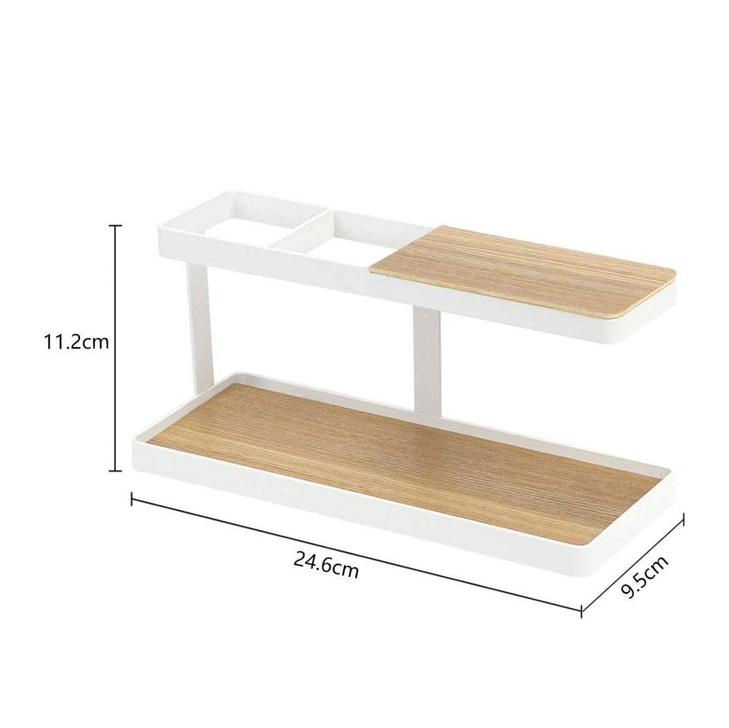 Arhat Organizers Table Organiser - White