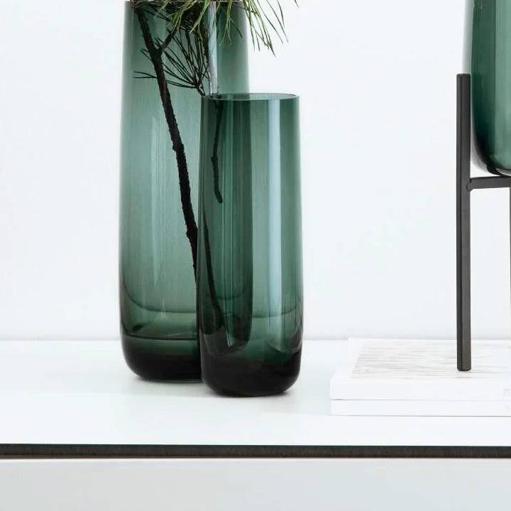 ASA Selection Ajana Glass Vase Slim - Green