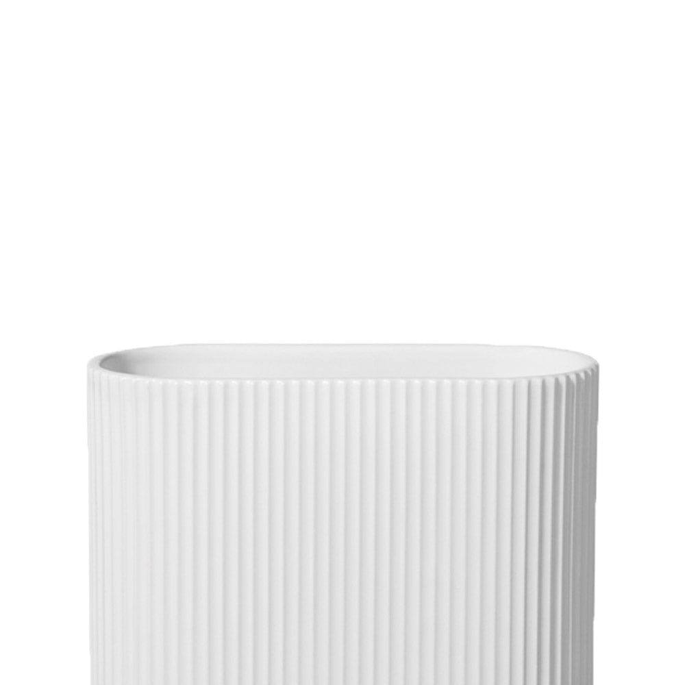 ASA Selection Art Deco Lines Vase Small - White