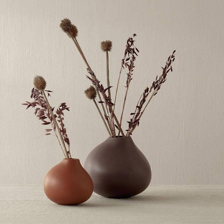 ASA Selection Calabash Vase Medium - Mocha Brown