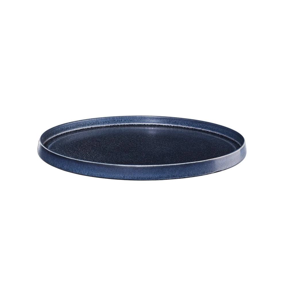 ASA Selection Form' Art Dinner Plate - Carbon Blue