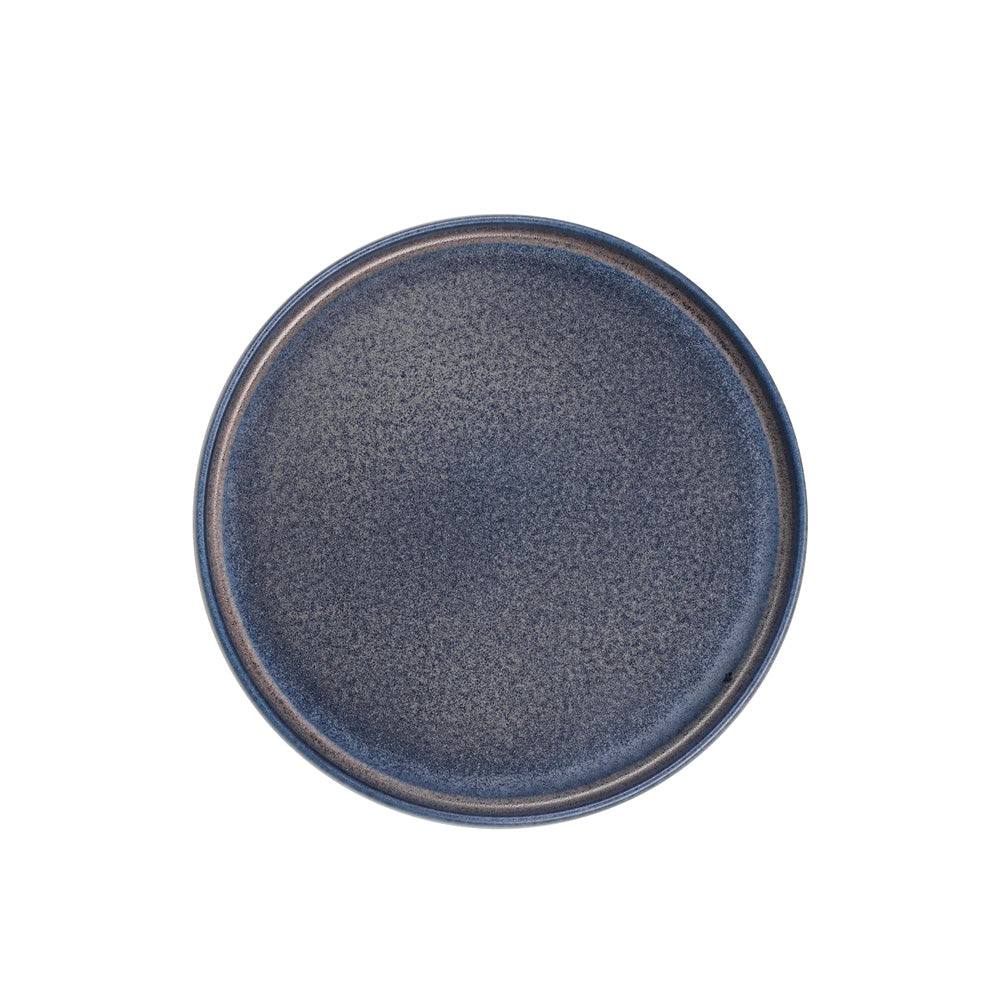 ASA Selection Form' Art Dinner Plate - Carbon Blue