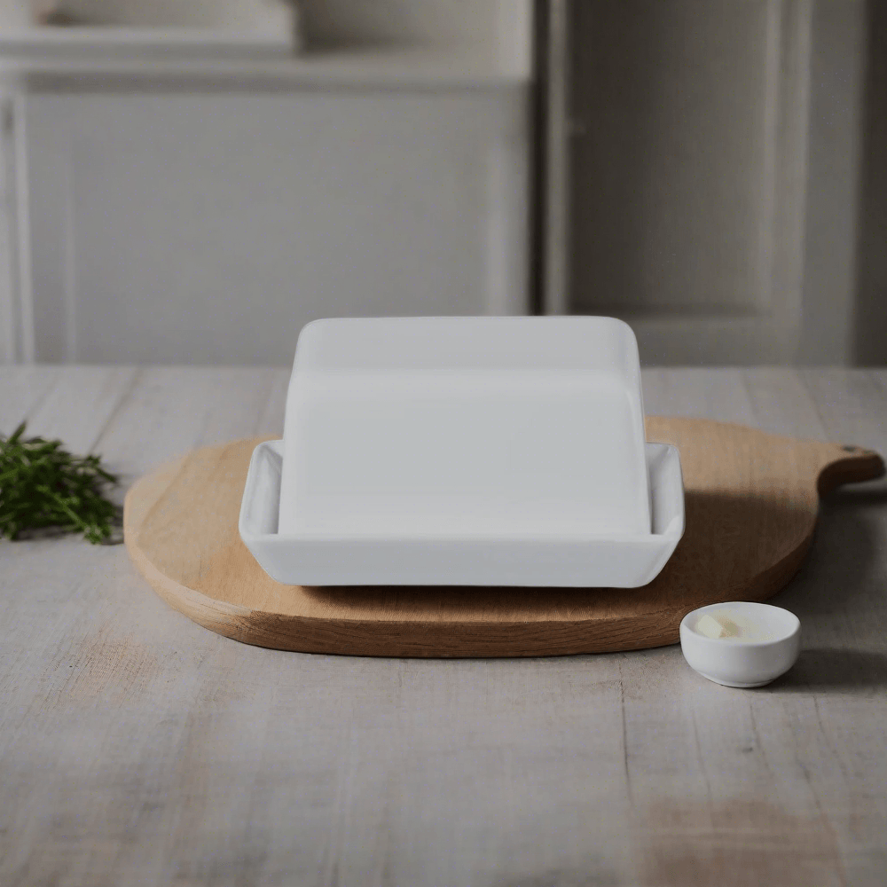 ASA Selection Grande Butter Dish Small - White