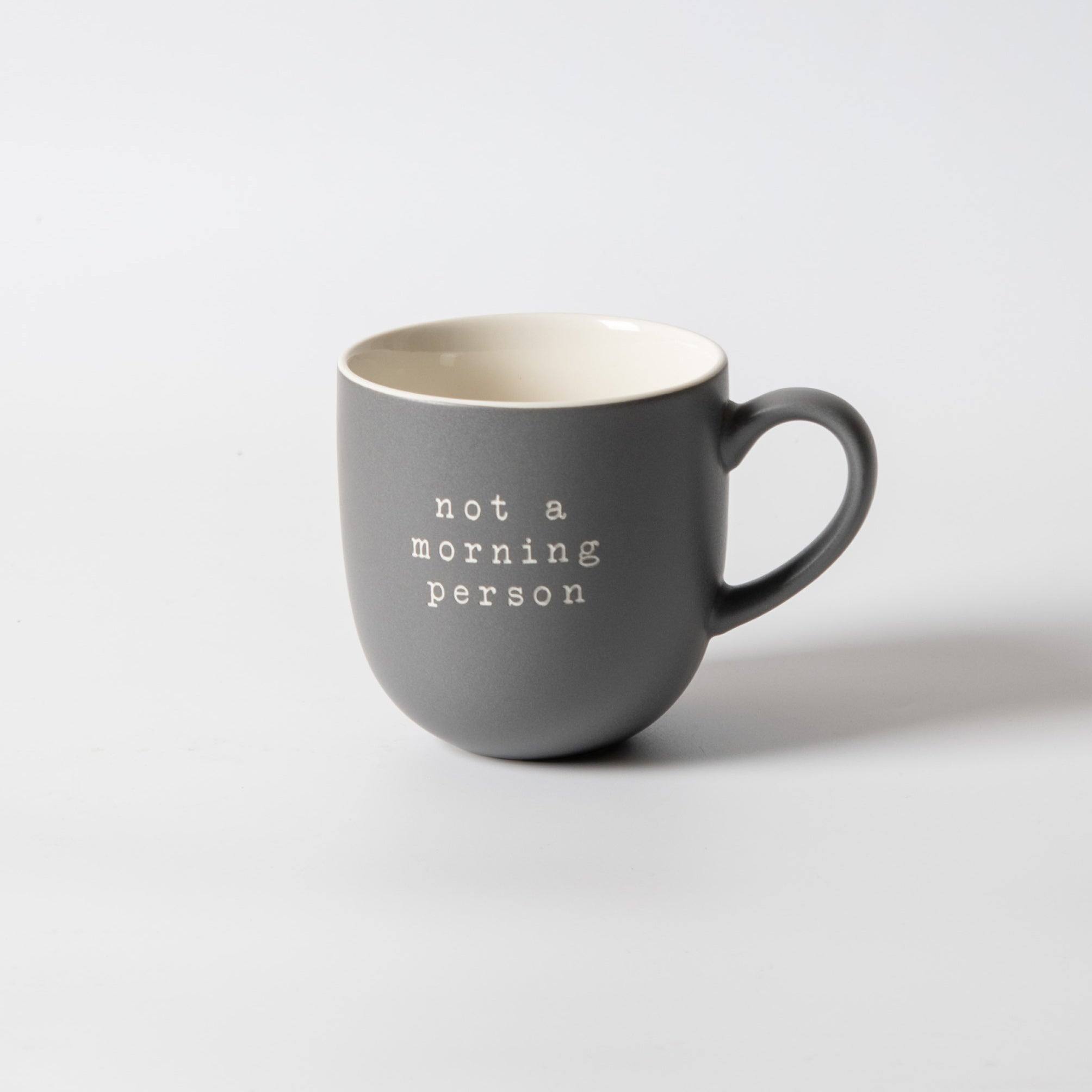 ASA Selection Hey! Coffee Mug - Not a Morning Person