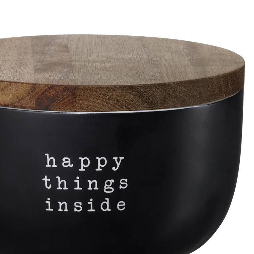 ASA Selection Hey! Storage Jar Medium - Happy Things Inside