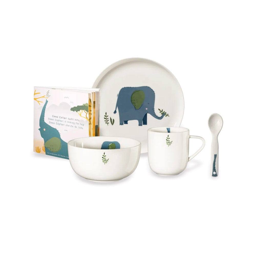 ASA Selection Kids 5-Piece Dinner Set - Emma Elephant