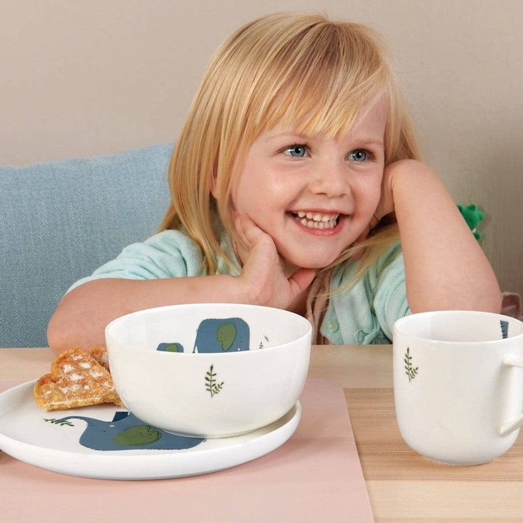 ASA Selection Kids 5-Piece Dinner Set - Emma Elephant