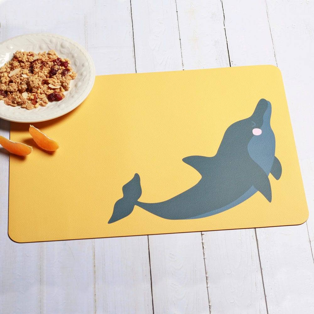 ASA Selection Kids Optic Placemat - Dennis Dolphin