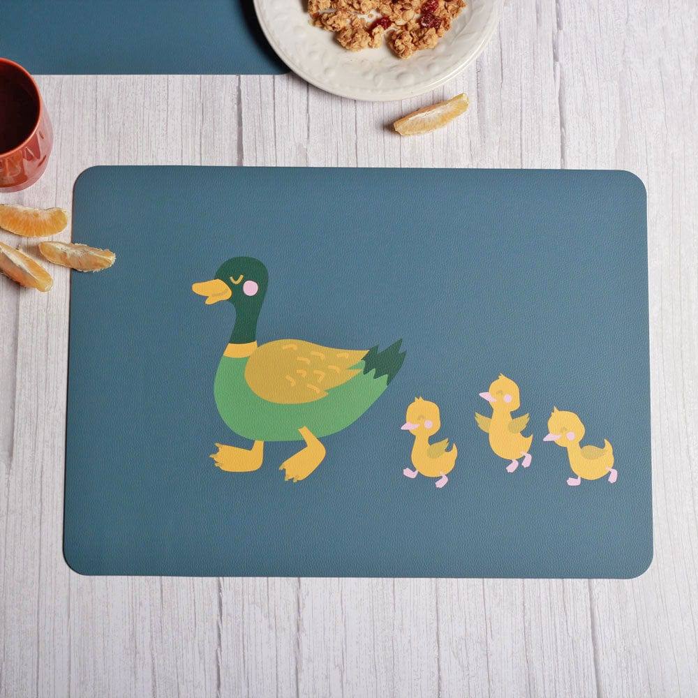 ASA Selection Kids Optic Placemat - Duck and Ducklings