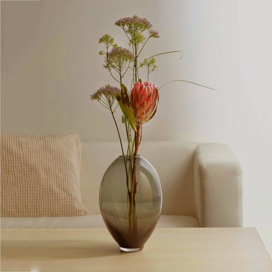 ASA Selection Mara Glass Vase - Topas Brown