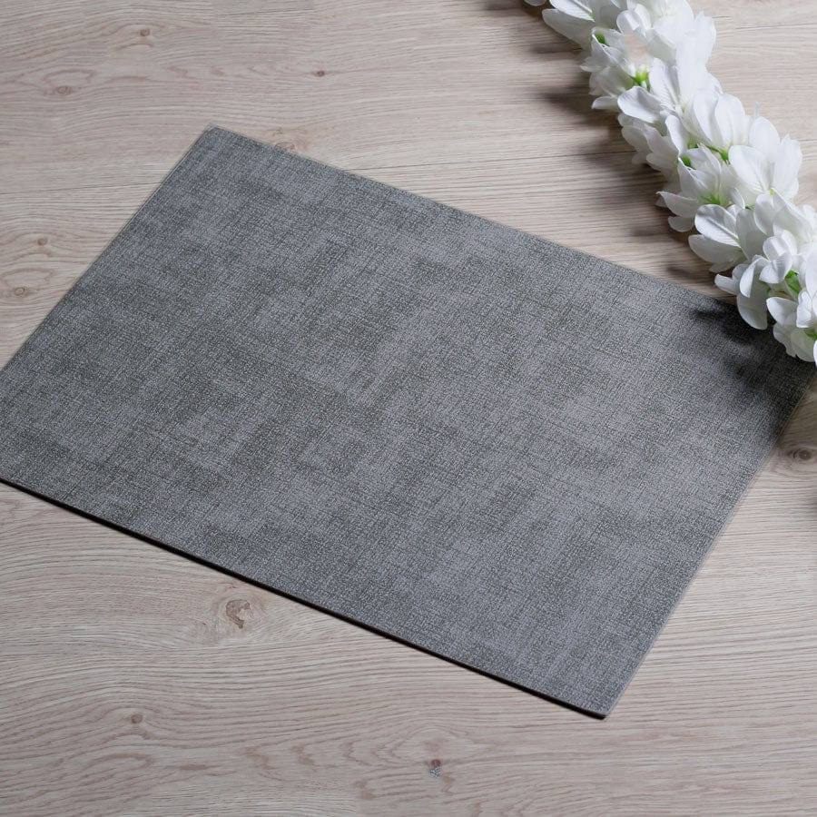 ASA Selection Meli Melo Rectangular Placemats, Set of 2 - Coal Grey