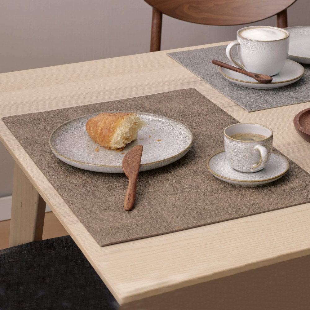 ASA Selection Meli Melo Rectangular Placemats, Set of 2 - Earth Brown