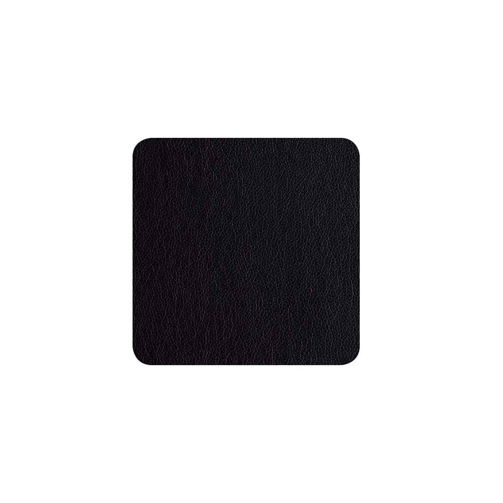 ASA Selection Optic Grain Square Coasters, Set of 4 - Black