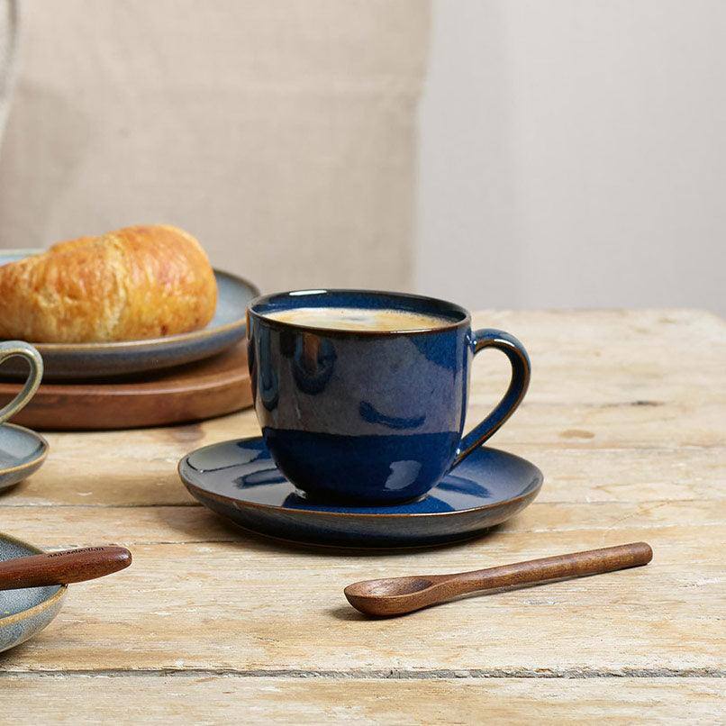 ASA Selection Seasons Cup and Saucer Set - Midnight Blue