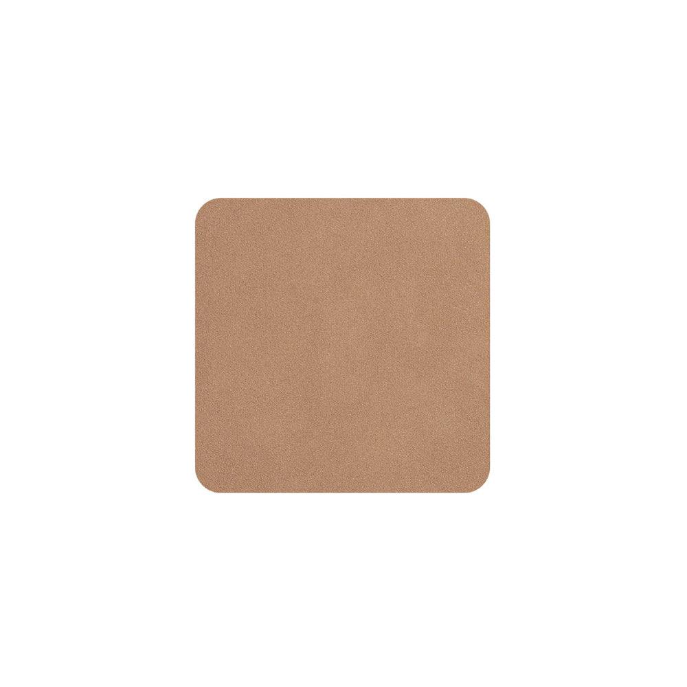 ASA Selection Soft Frosted Square Coasters, Set of 4 - Powder Pink