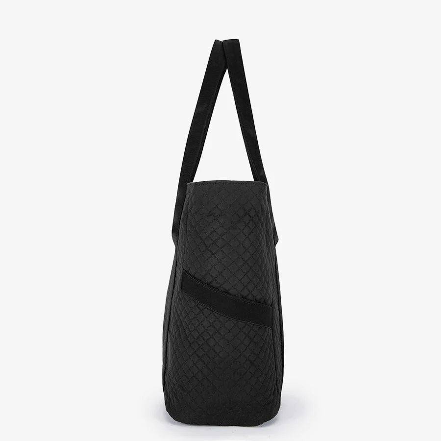 Bagsmart Daily Tote Bag Large - Quilted Black