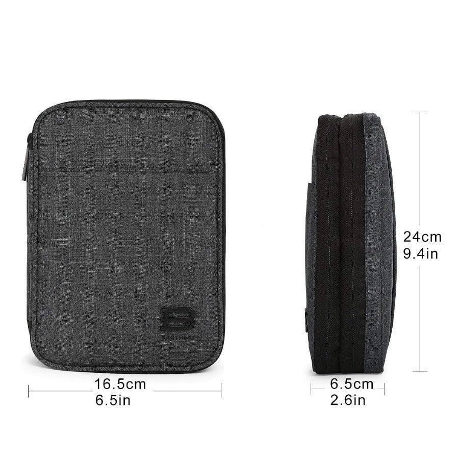 Bagsmart Electronics Organiser, Medium - Heather Black