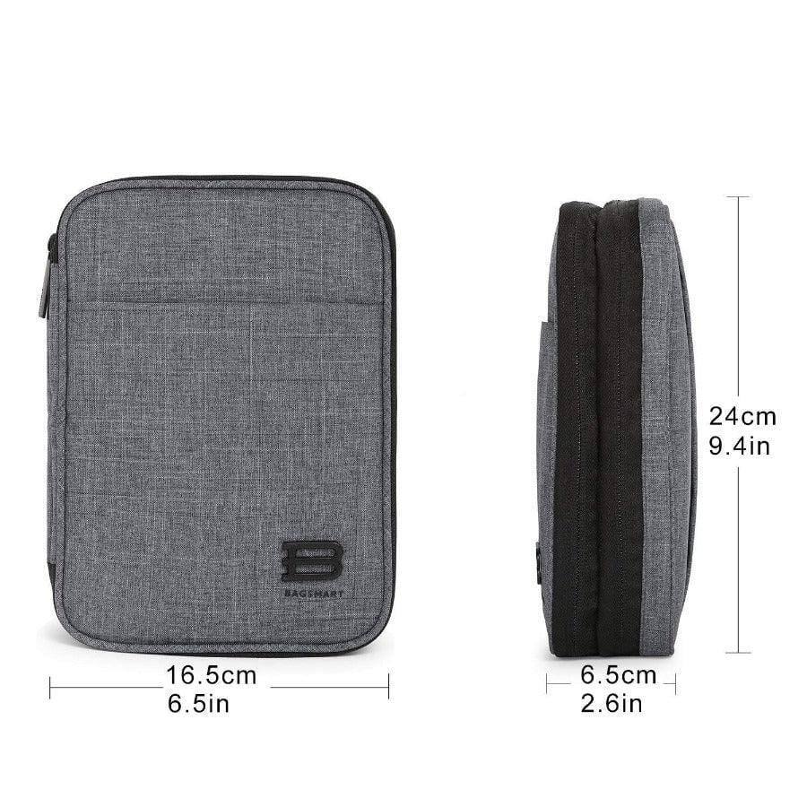 Bagsmart Electronics Organiser, Medium - Heather Grey