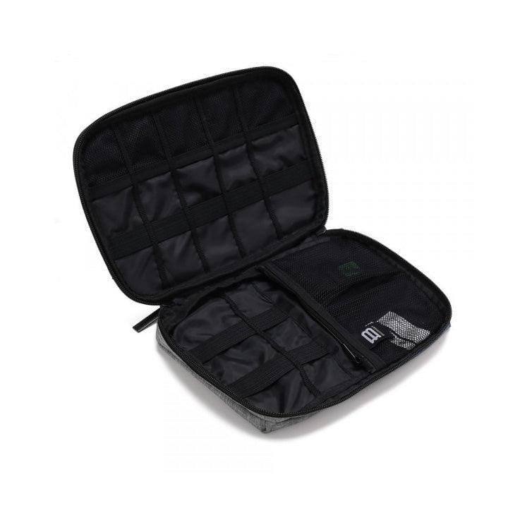 Bagsmart Electronics Organiser, Small - Heather Black