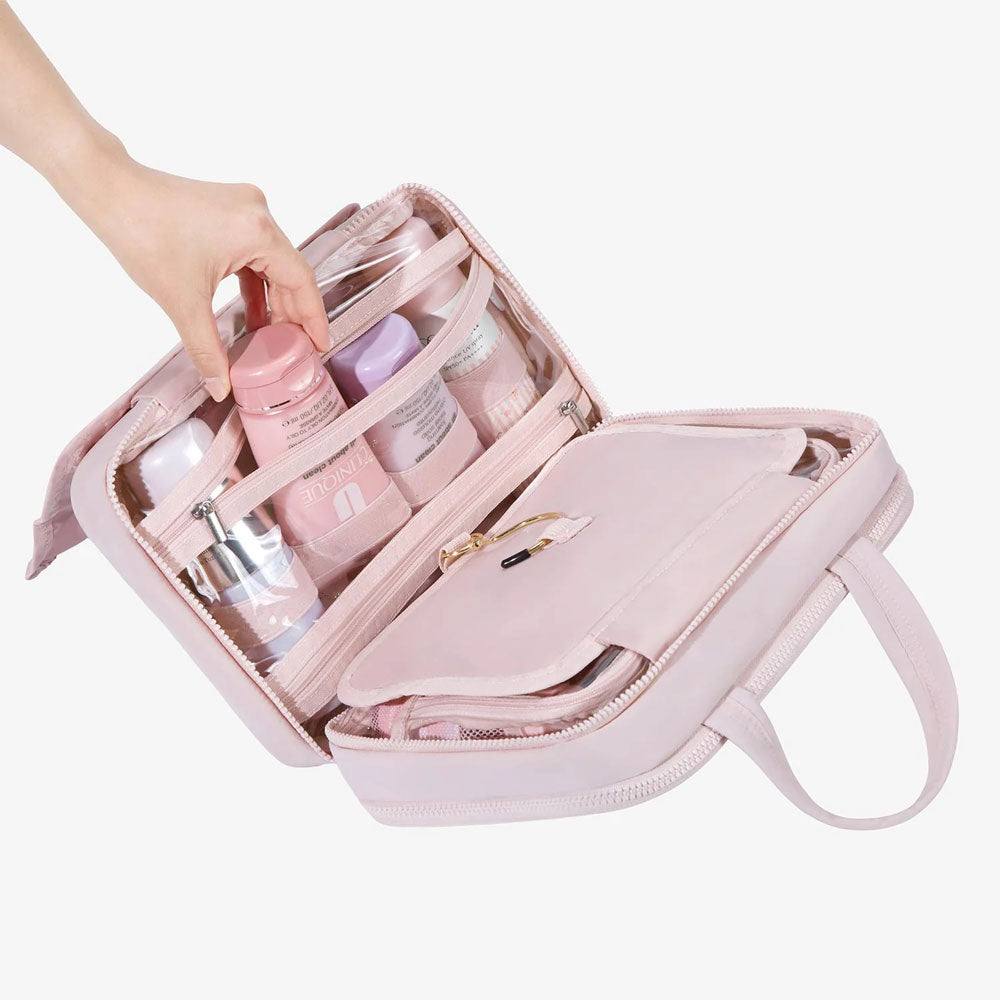 Bagsmart Quilted Hanging Toiletry Bag Large Bagsmart Quilted Hanging Toiletry Bag Large