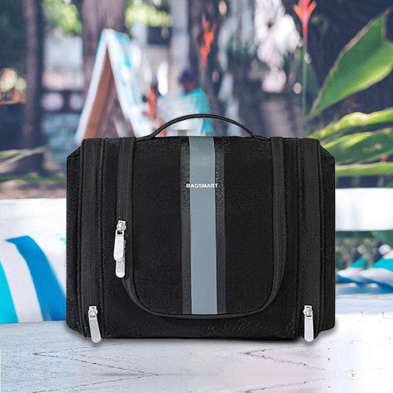 Bagsmart Stripe Hanging Toiletry Bag Medium Bagsmart Stripe Hanging Toiletry Bag Medium