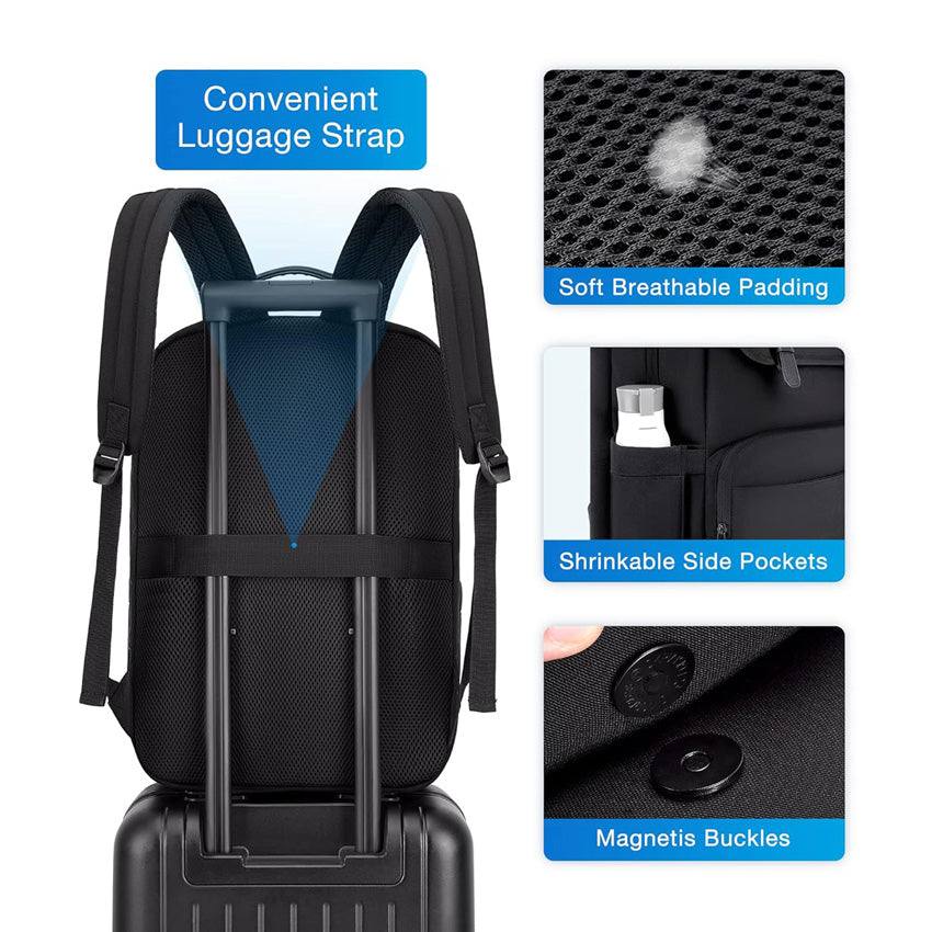 Bagsmart Versatile Laptop Backpack Large - Black